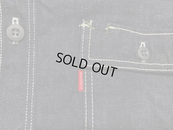 画像6: Eight-G（エイトＧ） “12.5 oz DENIM WORK SHIRT” 2022年生産タイプ 8LS-01-22SS