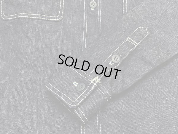 画像7: Eight-G（エイトＧ） “12.5 oz DENIM WORK SHIRT” 2022年生産タイプ 8LS-01-22SS