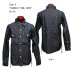 画像1: Eight-G（エイトＧ）"SHAMBRAY WORK SHIRT" 2022年生産タイプ 8LS-02-22SS (1)