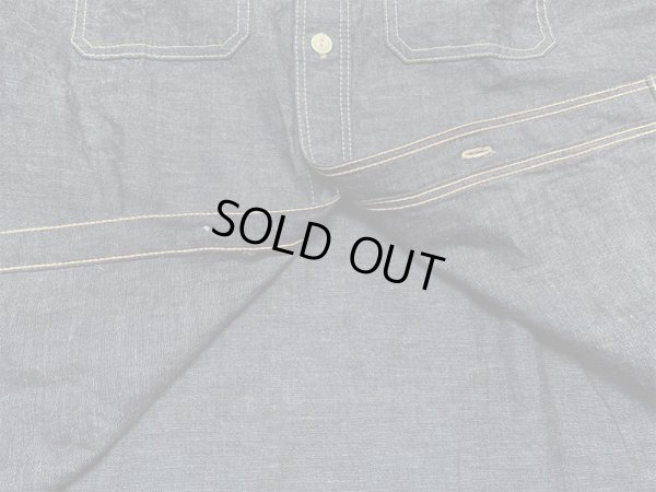 画像8: Eight-G（エイトＧ）"SHAMBRAY WORK SHIRT" 2022年生産タイプ 8LS-02-22SS