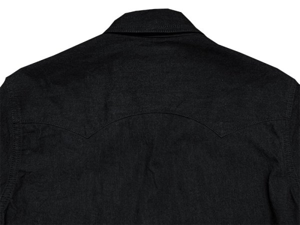 画像10: Eight-G（エイトＧ）　“11oz BLACK DENIM WESTRN SHIRT”　2022年生産タイプ　8LS-31-22SS