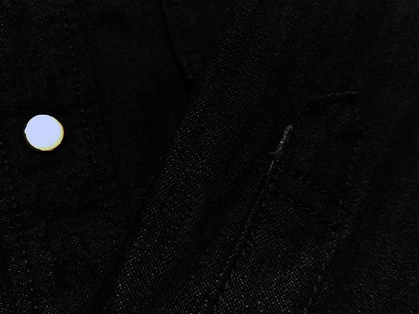 画像11: Eight-G（エイトＧ）　“11oz BLACK DENIM WESTRN SHIRT”　2022年生産タイプ　8LS-31-22SS