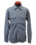 画像8: Eight-G（エイトＧ） “ソリッドツイルワークシャツ” 2018年生産タイプ メーカー洗い済み 8LS-45-18AW (8)