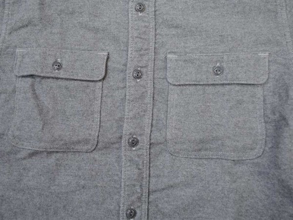 画像11: Eight-G（エイトＧ） “ソリッドツイルワークシャツ” 2018年生産タイプ メーカー洗い済み 8LS-45-18AW