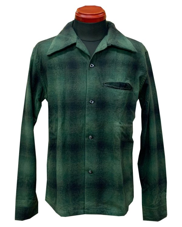 画像10: Eight-G（エイトＧ） “オンブレーチェックシャツ” 2019年生産タイプ 8LS-48-19AW