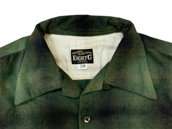 画像12: Eight-G（エイトＧ） “オンブレーチェックシャツ” 2019年生産タイプ 8LS-48-19AW