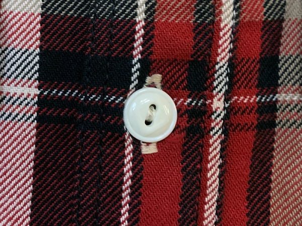 画像6: Eight-G（エイトＧ）“チェックフランネルワークシャツ” 2019年生産タイプ 8LS-49-19AW