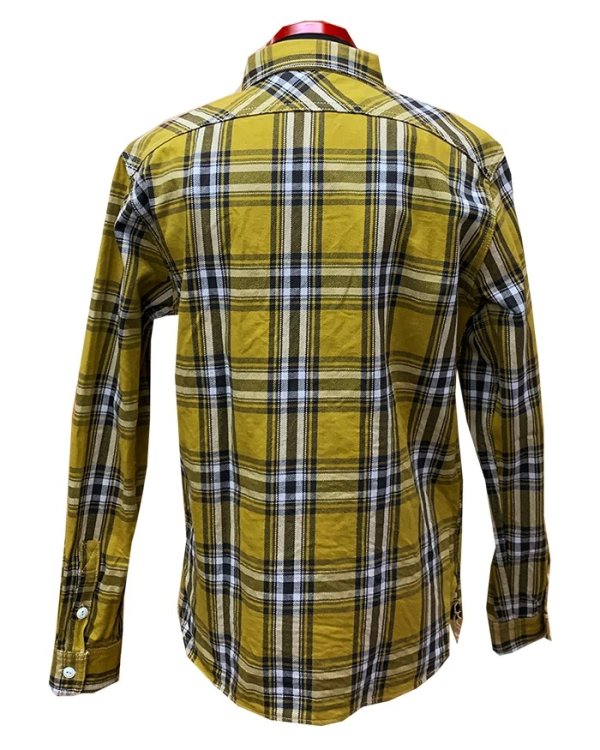 画像10: Eight-G（エイトＧ）“チェックフランネルワークシャツ” 2019年生産タイプ 8LS-49-19AW