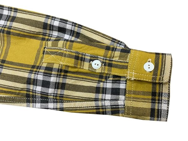 画像14: Eight-G（エイトＧ）“チェックフランネルワークシャツ” 2019年生産タイプ 8LS-49-19AW