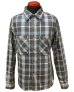 画像2: Eight-G（エイトＧ） “SULFUR DYEING CHECK WORK SHIRT” 2020年生産タイプ 8LS-50-20SS (2)