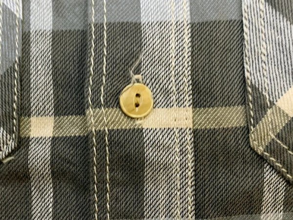 画像6: Eight-G（エイトＧ） “SULFUR DYEING CHECK WORK SHIRT” 2020年生産タイプ 8LS-50-20SS