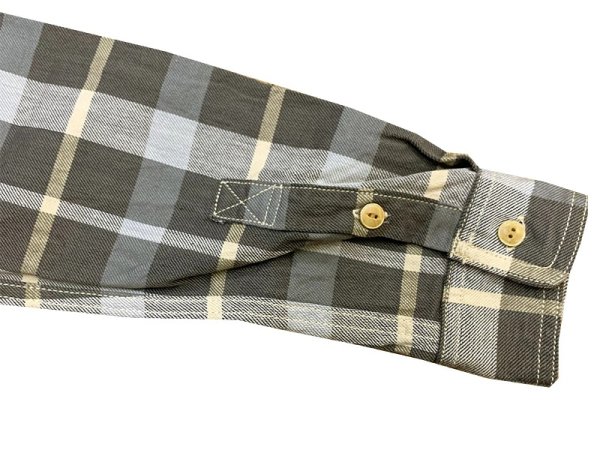 画像7: Eight-G（エイトＧ） “SULFUR DYEING CHECK WORK SHIRT” 2020年生産タイプ 8LS-50-20SS