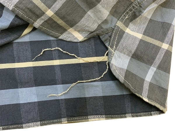 画像8: Eight-G（エイトＧ） “SULFUR DYEING CHECK WORK SHIRT” 2020年生産タイプ 8LS-50-20SS