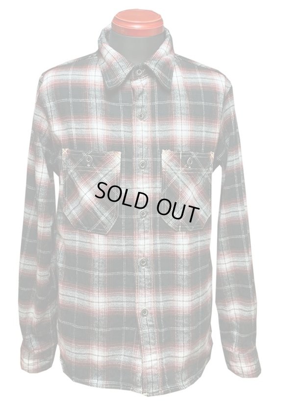 画像2: Eight-G（エイトＧ） “TWILL CHECK FLANNEL WORK SHIRTS” 2020年生産タイプ 8LS-52-20AW
