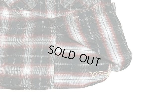 画像6: Eight-G（エイトＧ） “TWILL CHECK FLANNEL WORK SHIRTS” 2020年生産タイプ 8LS-52-20AW