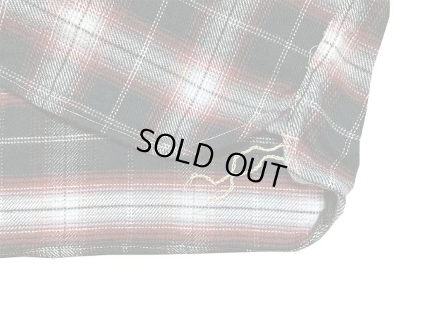 画像7: Eight-G（エイトＧ） “TWILL CHECK FLANNEL WORK SHIRTS” 2020年生産タイプ 8LS-52-20AW