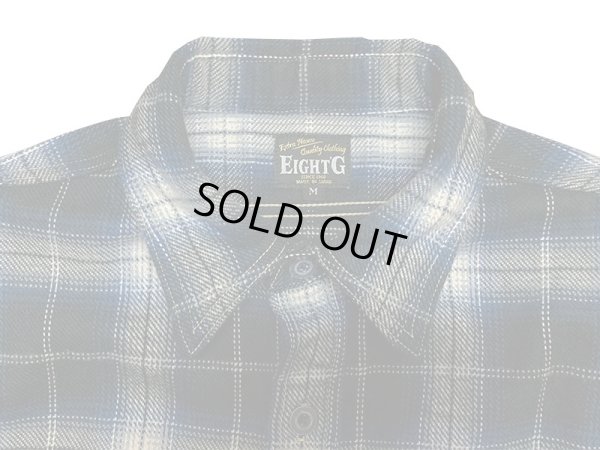 画像12: Eight-G（エイトＧ） “TWILL CHECK FLANNEL WORK SHIRTS” 2020年生産タイプ 8LS-52-20AW