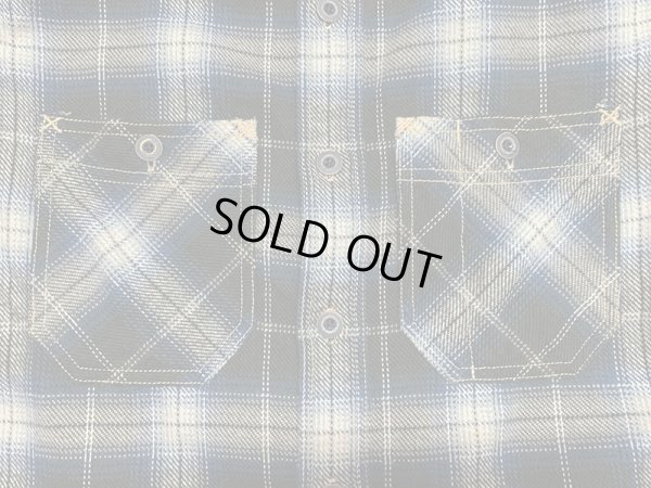 画像13: Eight-G（エイトＧ） “TWILL CHECK FLANNEL WORK SHIRTS” 2020年生産タイプ 8LS-52-20AW