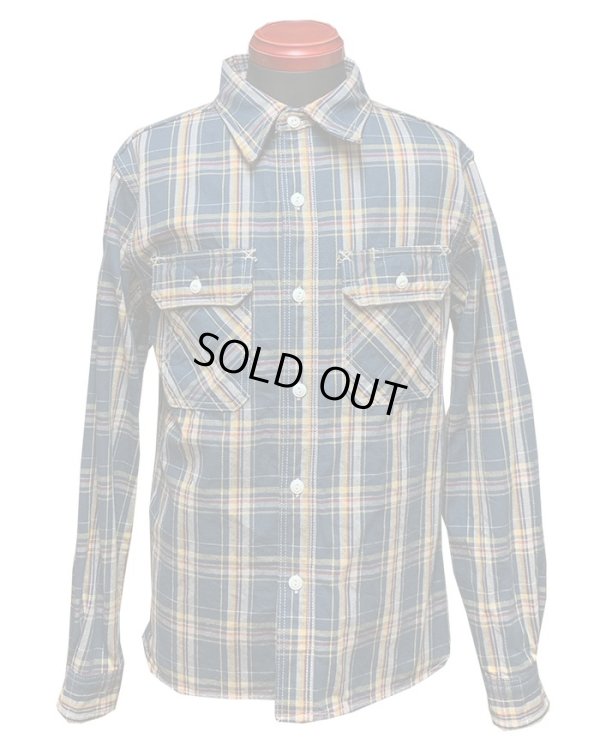 画像2: Eight-G（エイトＧ） “TWILL CHECK FLANNEL WORK SHIRTST” 2020年生産タイプ 8LS-53-20AW