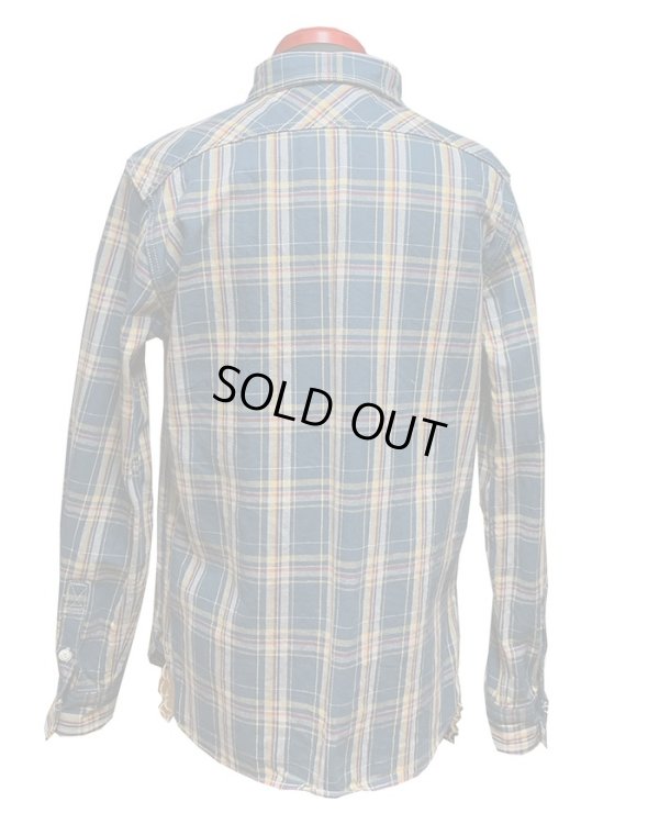 画像3: Eight-G（エイトＧ） “TWILL CHECK FLANNEL WORK SHIRTST” 2020年生産タイプ 8LS-53-20AW