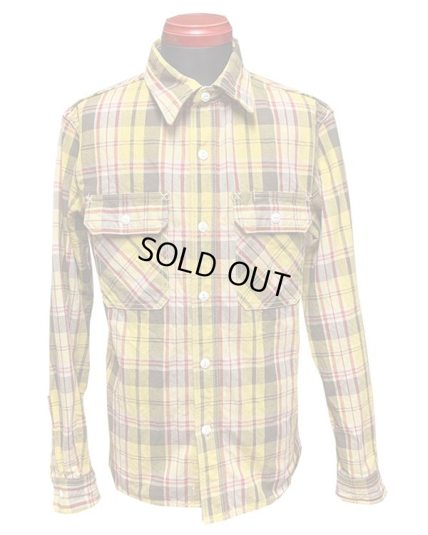 画像10: Eight-G（エイトＧ） “TWILL CHECK FLANNEL WORK SHIRTST” 2020年生産タイプ 8LS-53-20AW