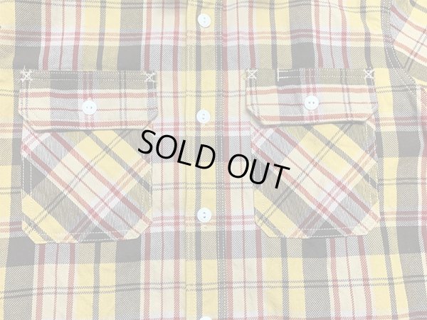 画像13: Eight-G（エイトＧ） “TWILL CHECK FLANNEL WORK SHIRTST” 2020年生産タイプ 8LS-53-20AW