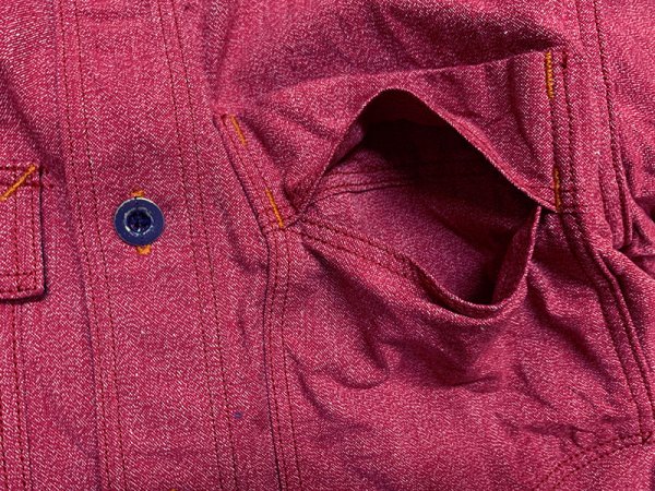 画像17: Eight-G（エイトＧ） “11oz.HEAVY FLANNEL　MADRAS CHECK WORK SHIRTS” 2024年生産タイプ 8LS-71-24AW