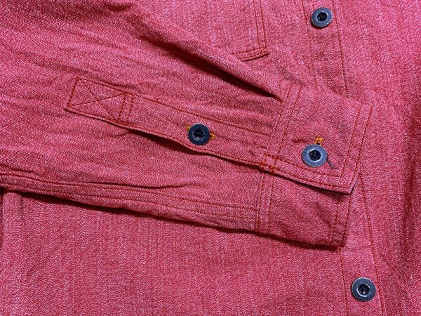 画像19: Eight-G（エイトＧ） “11oz.HEAVY FLANNEL　MADRAS CHECK WORK SHIRTS” 2024年生産タイプ 8LS-71-24AW