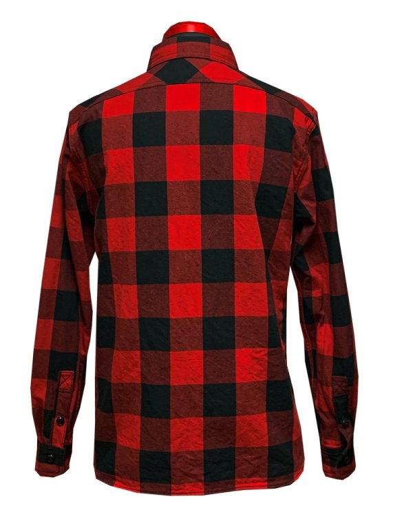 画像3: Eight-G（エイトＧ） "10oz HEAVY FLANNEL BIG CHECK SHIRTS" 2021年生産タイプ 8LS-56-21AW