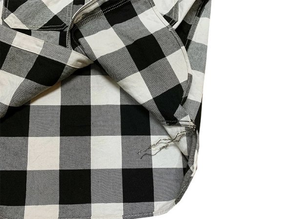 画像17: Eight-G（エイトＧ） "10oz HEAVY FLANNEL BIG CHECK SHIRTS" 2021年生産タイプ 8LS-56-21AW