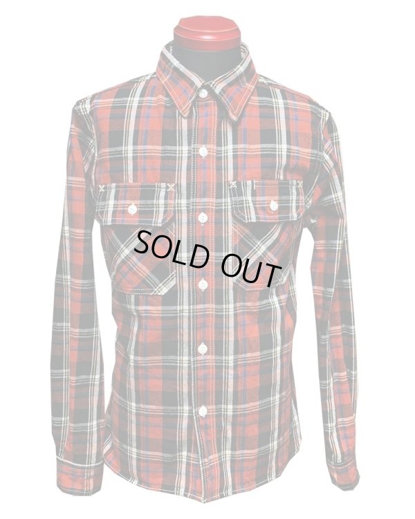 画像2: Eight-G（エイトＧ） “10oz HEAVY FLANNEL BIG CHECK SHIRTS” 2021年生産タイプ 8LS-57-21AW