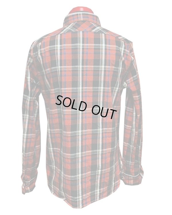 画像3: Eight-G（エイトＧ） “10oz HEAVY FLANNEL BIG CHECK SHIRTS” 2021年生産タイプ 8LS-57-21AW