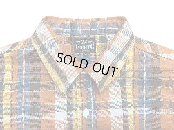 画像12: Eight-G（エイトＧ） “10oz HEAVY FLANNEL BIG CHECK SHIRTS” 2021年生産タイプ 8LS-57-21AW