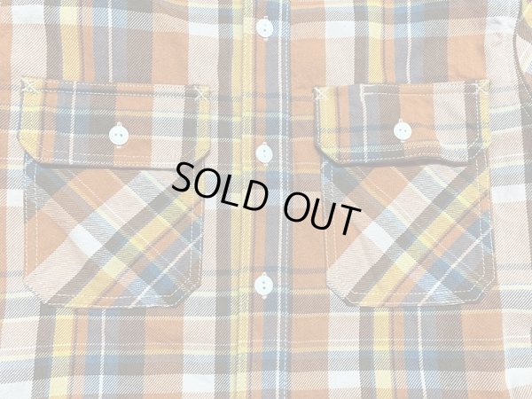 画像13: Eight-G（エイトＧ） “10oz HEAVY FLANNEL BIG CHECK SHIRTS” 2021年生産タイプ 8LS-57-21AW