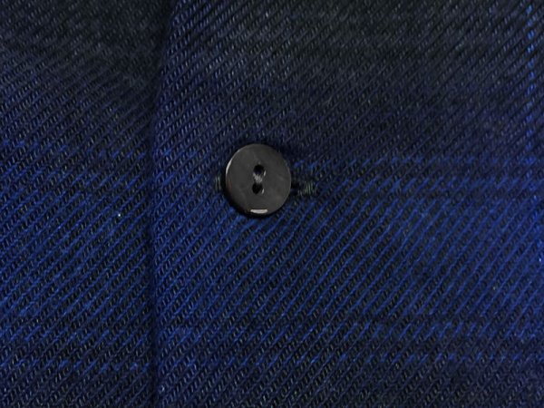画像8: Eight-G（エイトＧ） “9oz HEAVY OMBRE CHECK OPEN COLLAR SHIRTS” 2021年生産タイプ 8LS-58-21AW