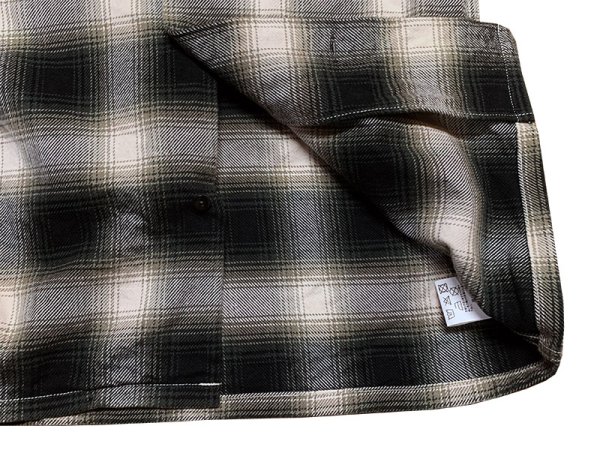画像20: Eight-G（エイトＧ） “9oz HEAVY OMBRE CHECK OPEN COLLAR SHIRTS” 2021年生産タイプ 8LS-58-21AW