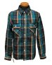 画像2: Eight-G（エイトＧ） “11oz.HEAVY FLANNEL　MADRAS CHECK WORK SHIRTS” 2024年生産タイプ 8LS-71-24AW (2)