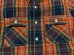 画像14: Eight-G（エイトＧ） “11oz.HEAVY FLANNEL　MADRAS CHECK WORK SHIRTS” 2024年生産タイプ 8LS-71-24AW (14)