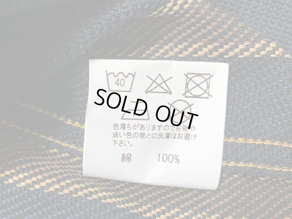 画像10: Eight-G（エイトＧ） “11oz.HEAVY FLANNEL　MADRAS CHECK WORK SHIRTS” 2024年生産タイプ 8LS-71-24AW