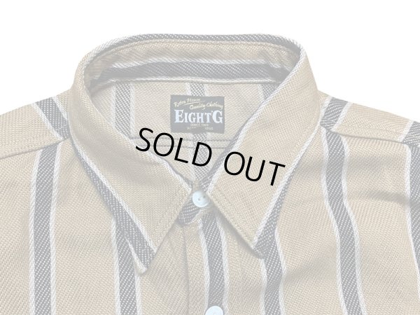 画像13: Eight-G（エイトＧ） “11oz.HEAVY FLANNEL　MADRAS CHECK WORK SHIRTS” 2024年生産タイプ 8LS-71-24AW