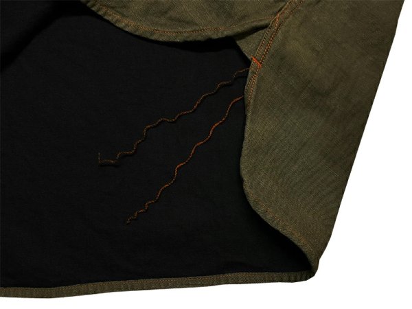 画像9: Eight-G（エイトＧ） "11oz.SULFUR　DYEING BACK SATIN WORK SHIRT" 2022年生産タイプ 8LS-62-22AW