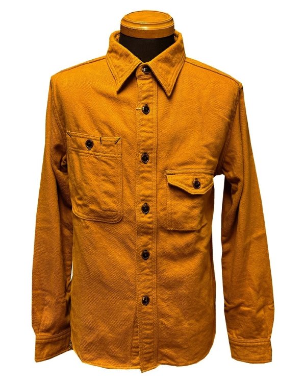 画像2: Eight-G（エイトＧ） “SOLID FLANNEL WORK SHIRT” 2024年生産タイプ 8LS-67-24AW
