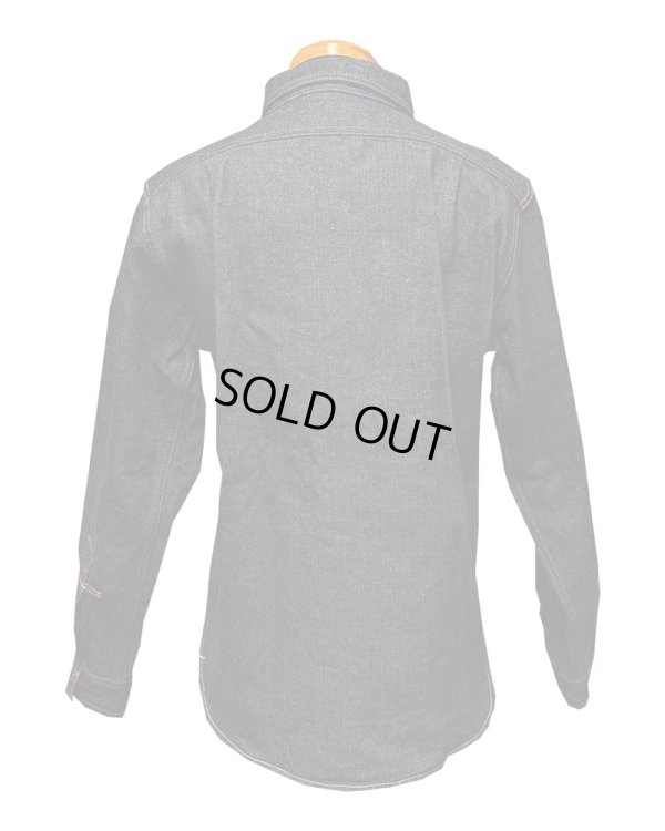 画像3: Eight-G（エイトＧ） “130z.SELVEDGE DENIM FARMER WORK SHIRTS” 2024年生産タイプ 8LS-69-24AW