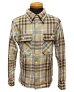 画像12: Eight-G（エイトＧ） “11oz.HEAVY FLANNEL　MADRAS CHECK WORK SHIRTS” 2024年生産タイプ 8LS-71-24AW (12)