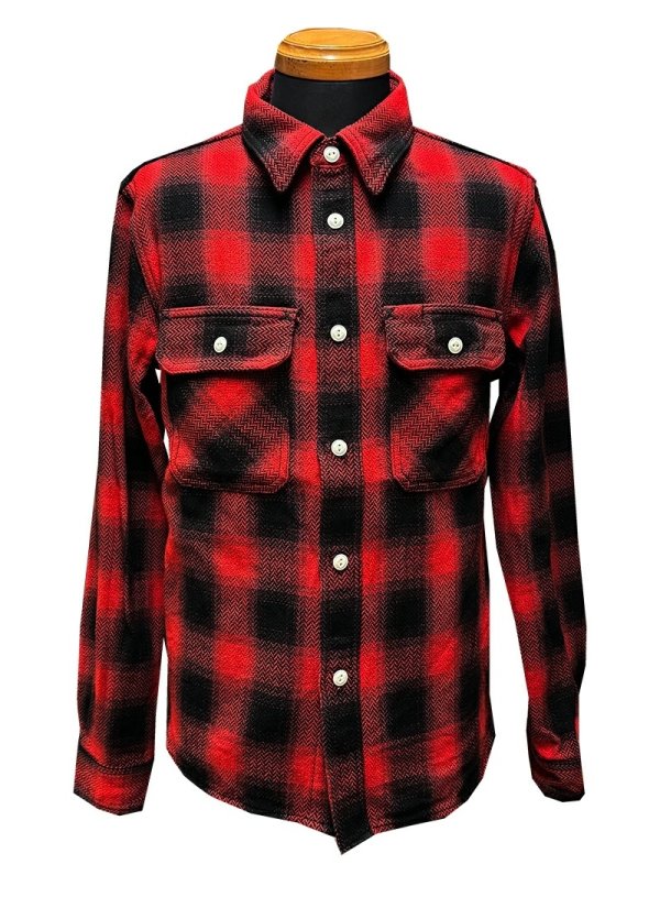 画像2: Eight-G（エイトＧ） “ヘビーツイルフランネルワークシャツ” 2025年生産タイプ 8LS-77-25AW