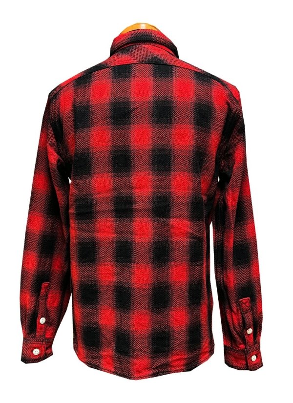 画像3: Eight-G（エイトＧ） “ヘビーツイルフランネルワークシャツ” 2025年生産タイプ 8LS-77-25AW