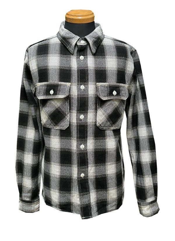 画像11: Eight-G（エイトＧ） “ヘビーツイルフランネルワークシャツ” 2025年生産タイプ 8LS-77-25AW