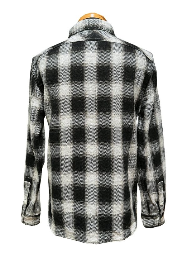 画像12: Eight-G（エイトＧ） “ヘビーツイルフランネルワークシャツ” 2025年生産タイプ 8LS-77-25AW