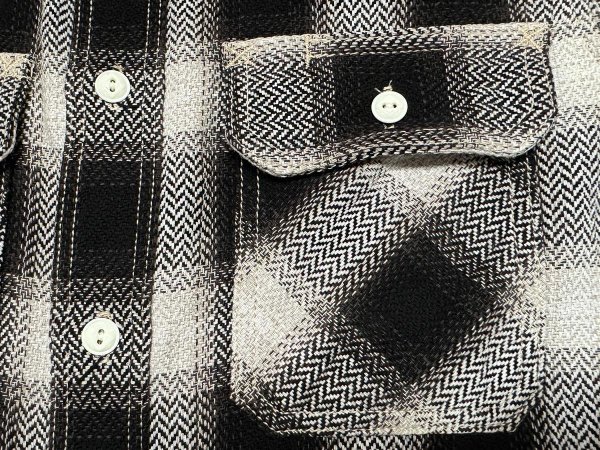 画像13: Eight-G（エイトＧ） “ヘビーツイルフランネルワークシャツ” 2025年生産タイプ 8LS-77-25AW