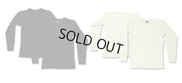 画像1: Eight-G（エイトＧ）“サーマルロングスリーブＴシャツ” 当店水洗い＆自然乾燥 8LT-TM01